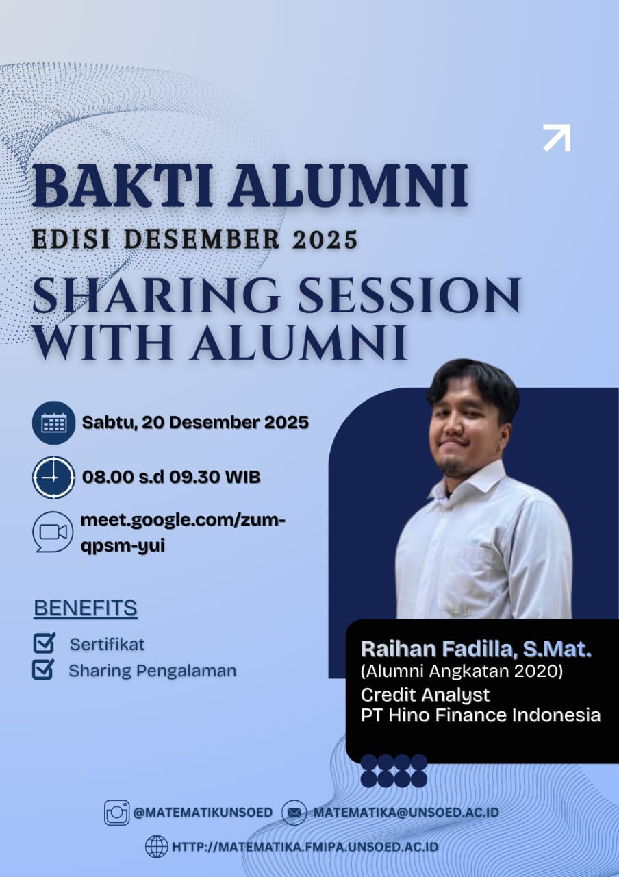 Bakti Alumni Edisi Desember 2025: Organisasi Mahasiswa Kunci Sukses Cetak Credit Analyst