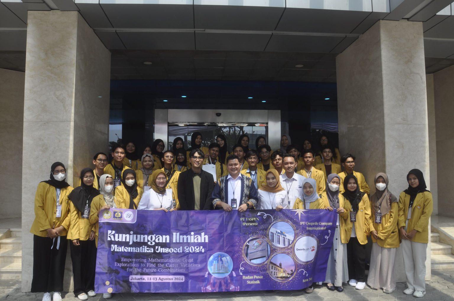 Kunjungan Ilmiah Mahasiswa Matematika UNSOED 2024