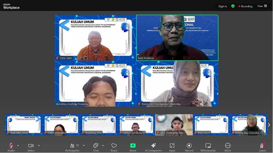 Kuliah Besar Statistika #Juni 2025 : “Kalau Bisa Cek Data, Kenapa Harus Debat? Yuk Kenali SUSENAS!”