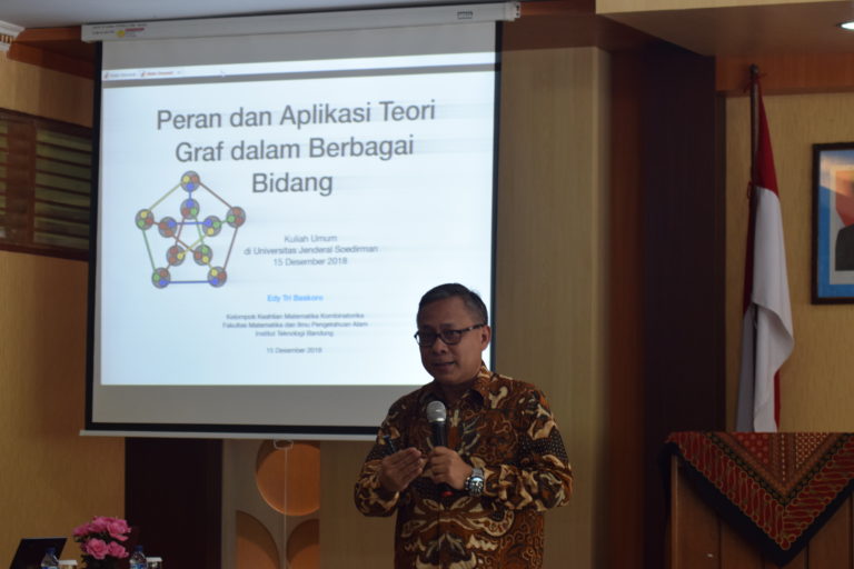 Kuliah Umum “Peran dan Aplikasi Teori Graf dalam berbagai Bidang”