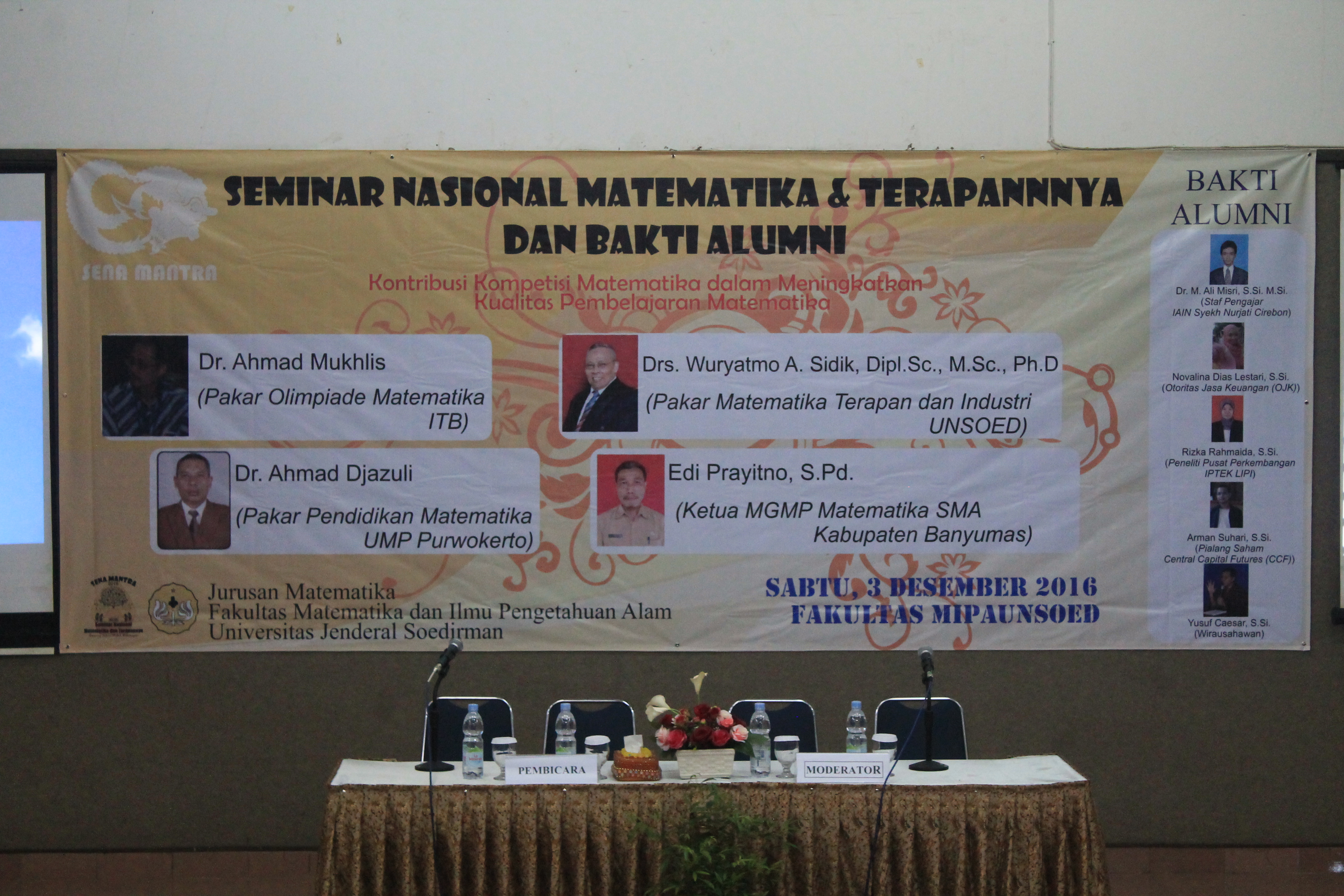 Seminar Nasional Matematika dan Terapannya 2016
