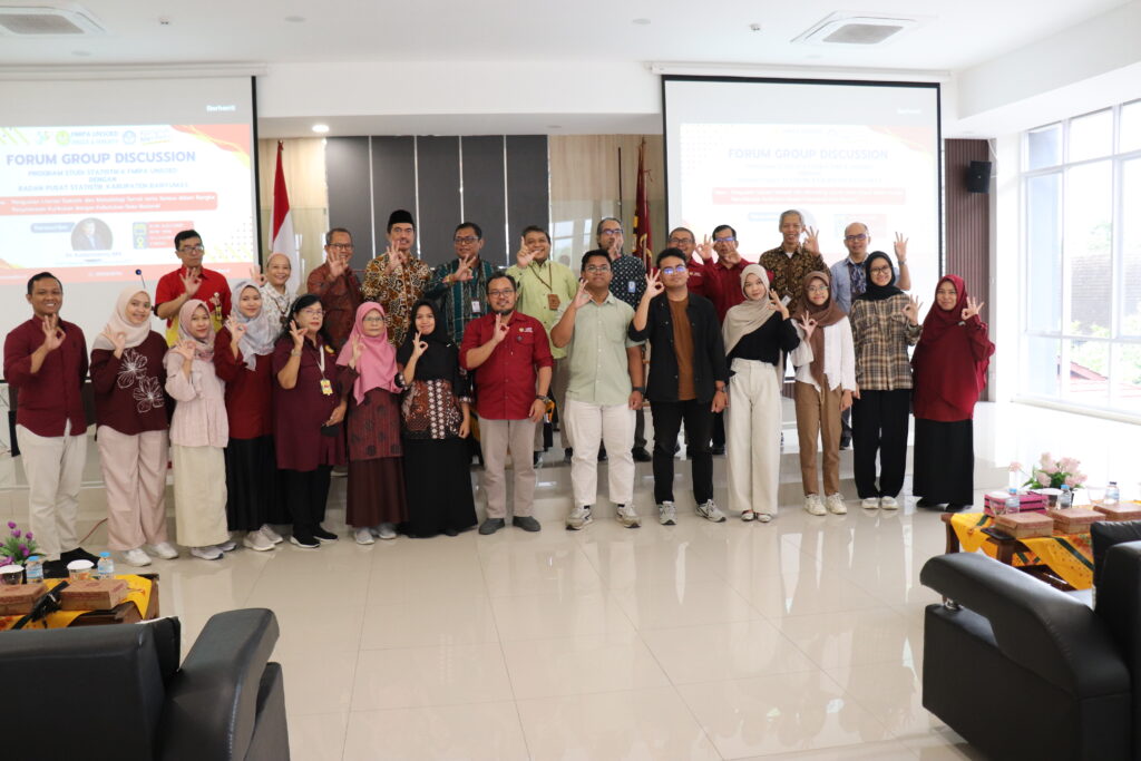 Penyelarasan Kurikulum Prodi Statistika dengan Kebutuhan Data Nasional melalui Focous Group Discussion Bersama BPS RI
