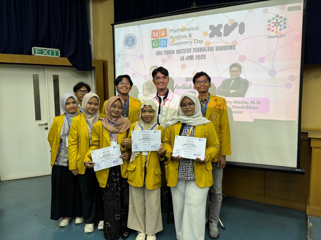 Mahasiswa Matematika UNSOED Raih Medali Perak dan Perunggu dalam Lomba MaG-D ITB 2025
